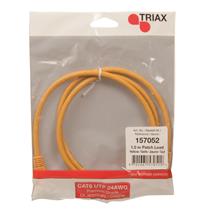 CAT6 Patch Leads Yellow 1.0m